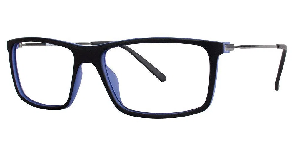 Shaquille O'Neal SO118Z Eyeglasses - Black/blue